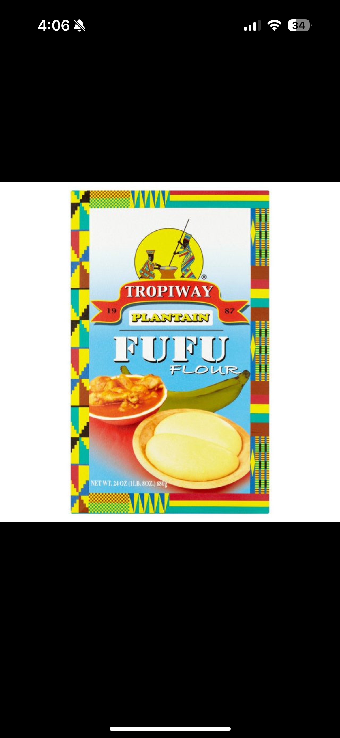 Tropiway Plantain Fufu
