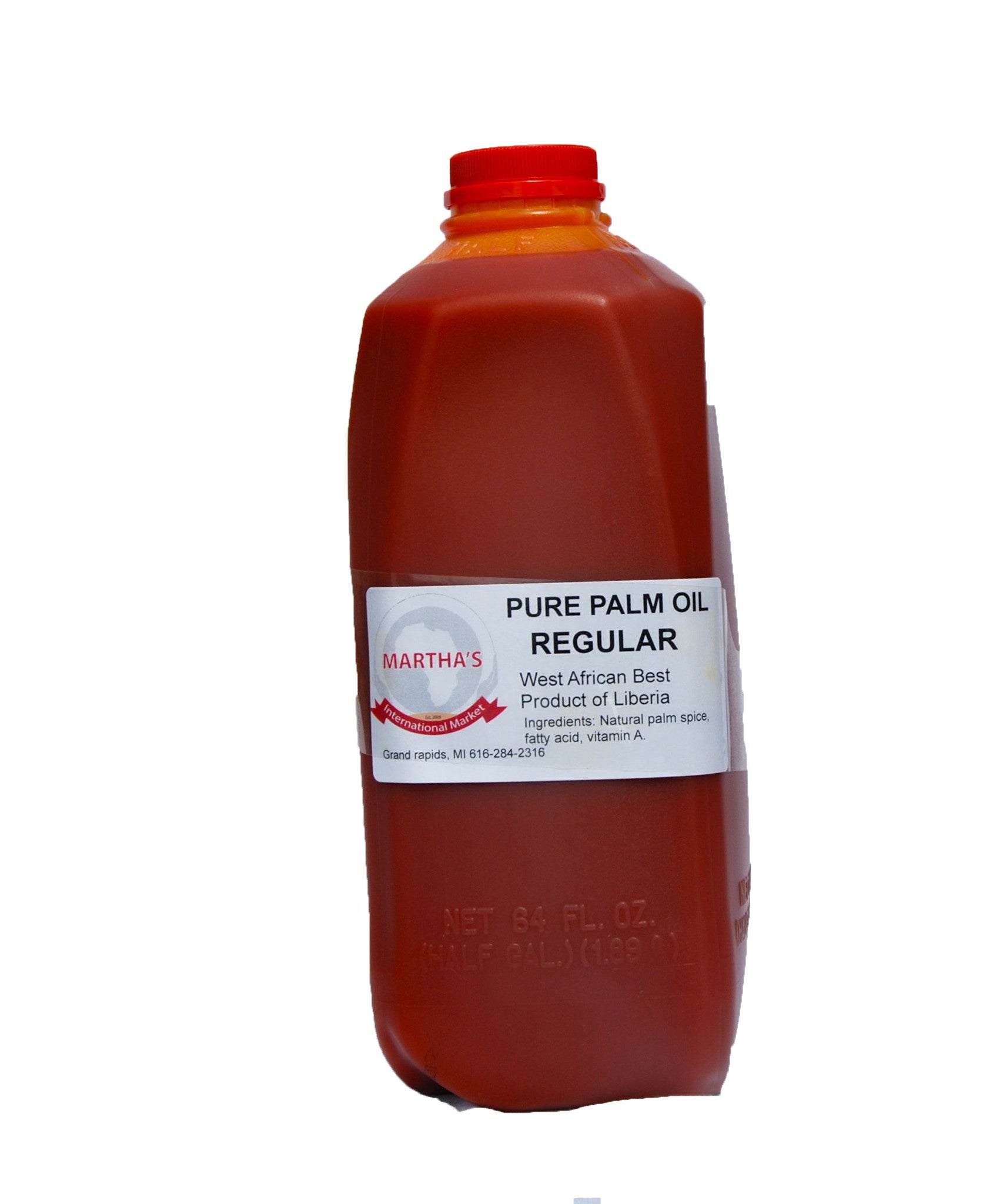 Pure Palm Oil - 1/2 Gallon